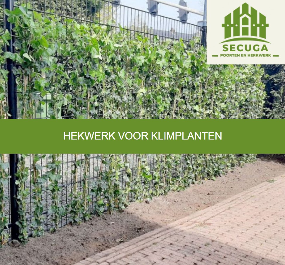 hekwerk voor klimplanten