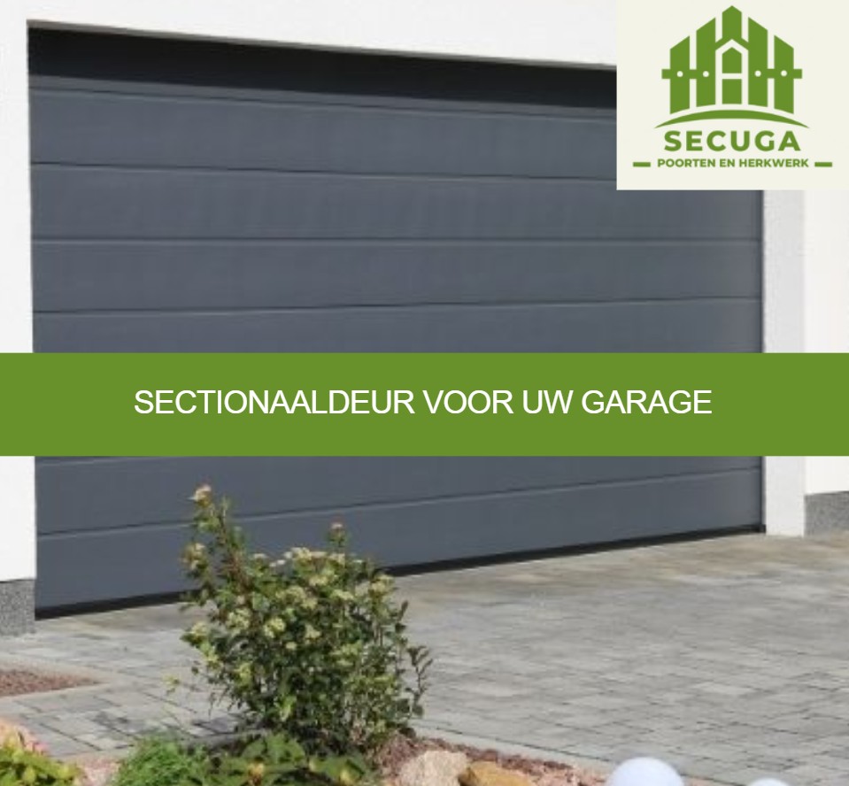 Sectionaaldeur voor uw garage